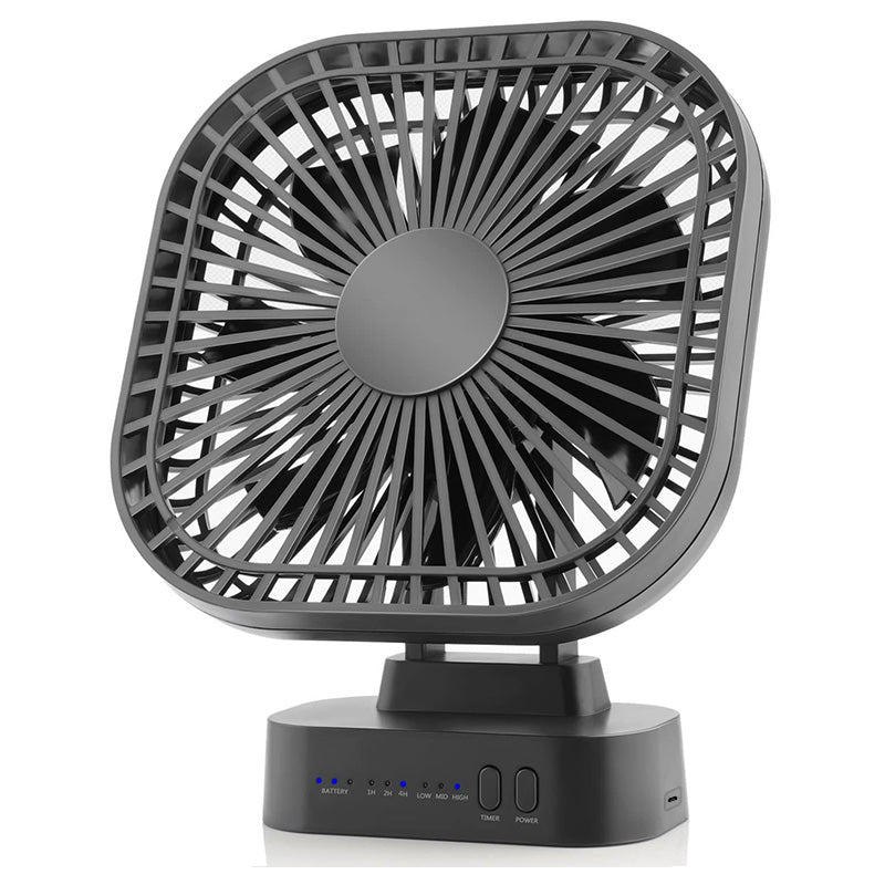 USB kiçik ventilyatoru yüksək külək taymerini dolduran fan ofis masası mətbəxi səssiz mini portativ fanı ixrac edin