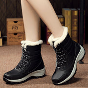 Qadın Ayaqqabıları Qış Moda Ankle Boots Qadın İsti Fem