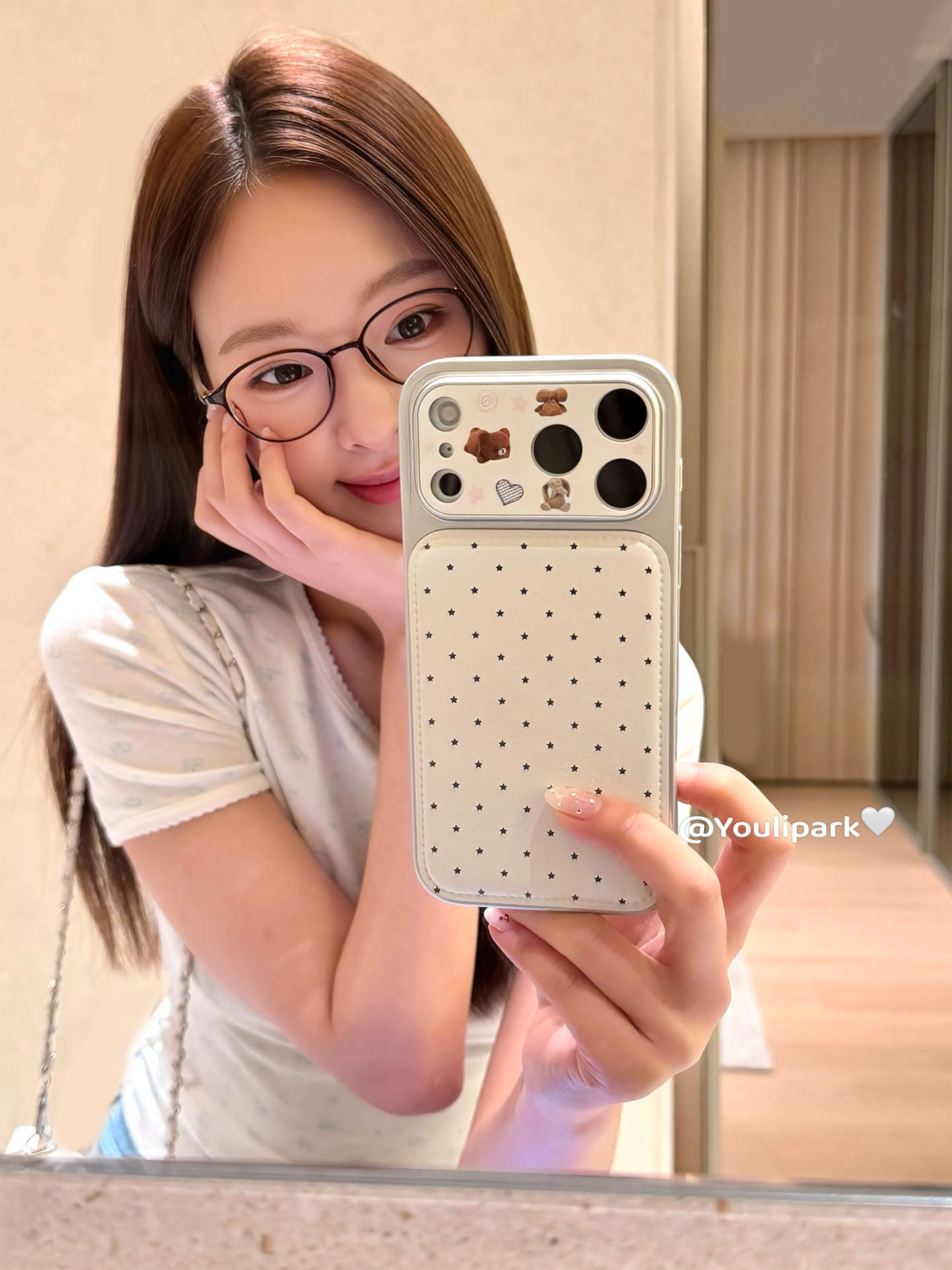Yuri Park ins Koreya südü sevimli tam ekranlı ulduz ayı 17 17pro Apple 17ProMax cib telefonu qabı iPhone16 hər şey daxil 14 yeni 16Promax qadınlar üçün qoruyucu örtük