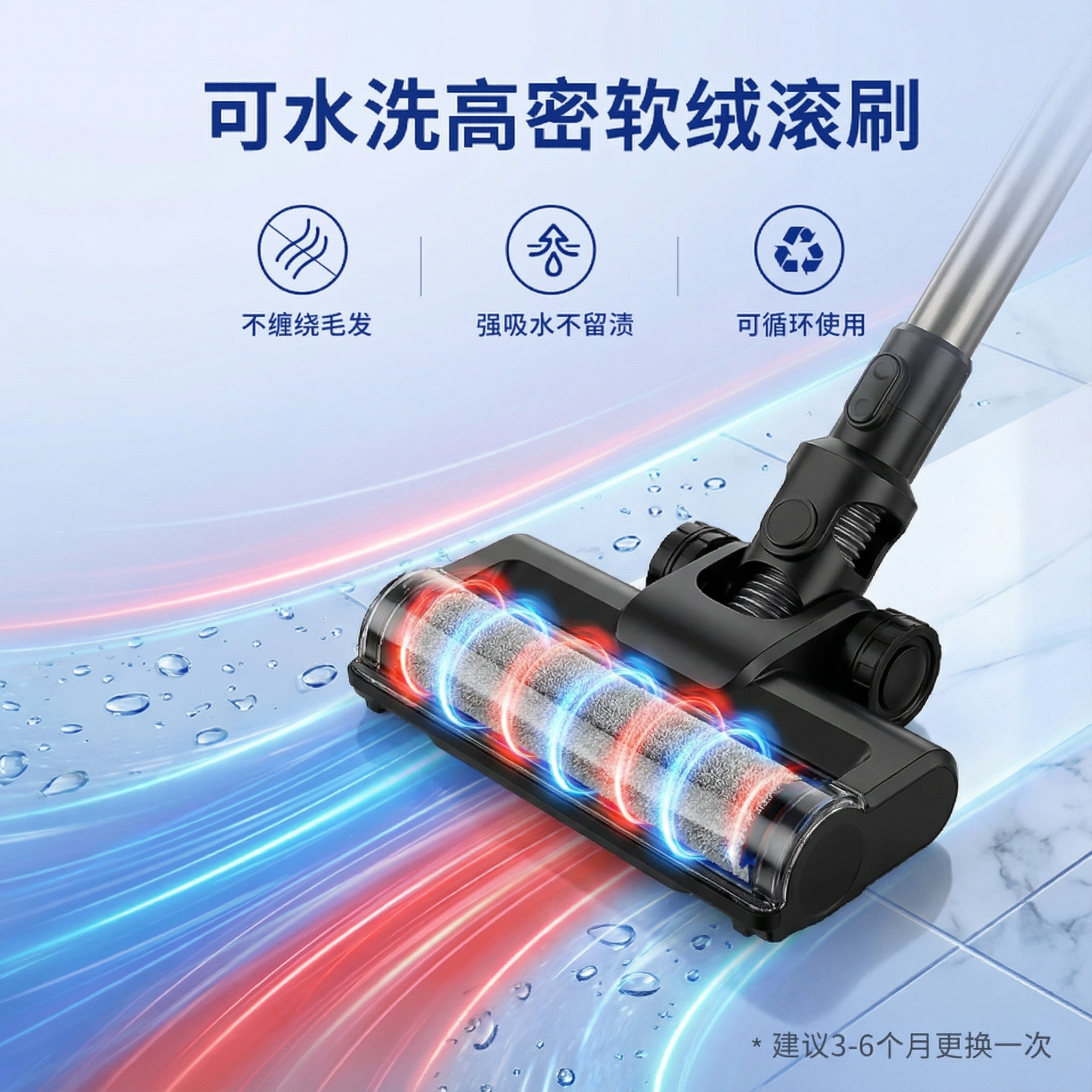 Timk döşəmə paltaryuyan maşını rulon fırça aksesuarları üçün uyğundur Fuwan 1.0/2.0led/3.0 filtr Dartma istehlak materialları nazik