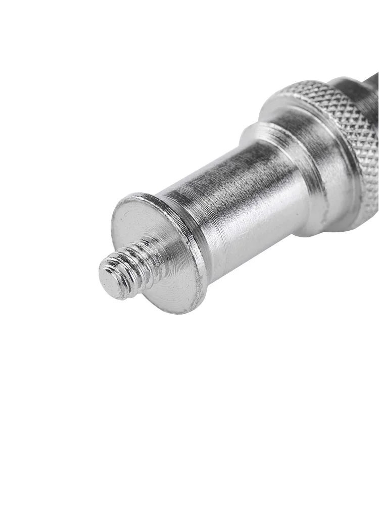 [1 ədəd pulsuz çatdırılma] Fotoqrafiya 1/4-dən 3/8-ə qədər alüminium adapter vida başlığı fənər stendi ştativ adapter isti ayaqqabı montajı dörddəbir interfeys böyük başdan kiçik başlıq studiya işıq bazası adapterinə