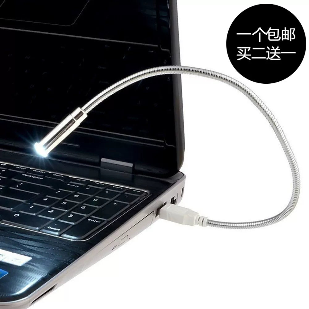 Noutbuk USB lampası, düz ştepsel/istənilən bucaqda əyilə bilər, USB stolüstü lampa, LED lampa, yumşaq və parıldamayan