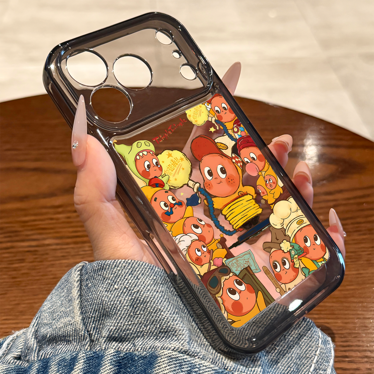 Apple 17promax mobil telefon qutusu üçün uyğundur yeni iphone17 kreativ ulduz adam 17pro şəffaf 16 qoruyucu örtük hava tam paket 15 düşməyə qarşı 14 cizgi filmi 13 silikon 12 niş 11 qadın pm