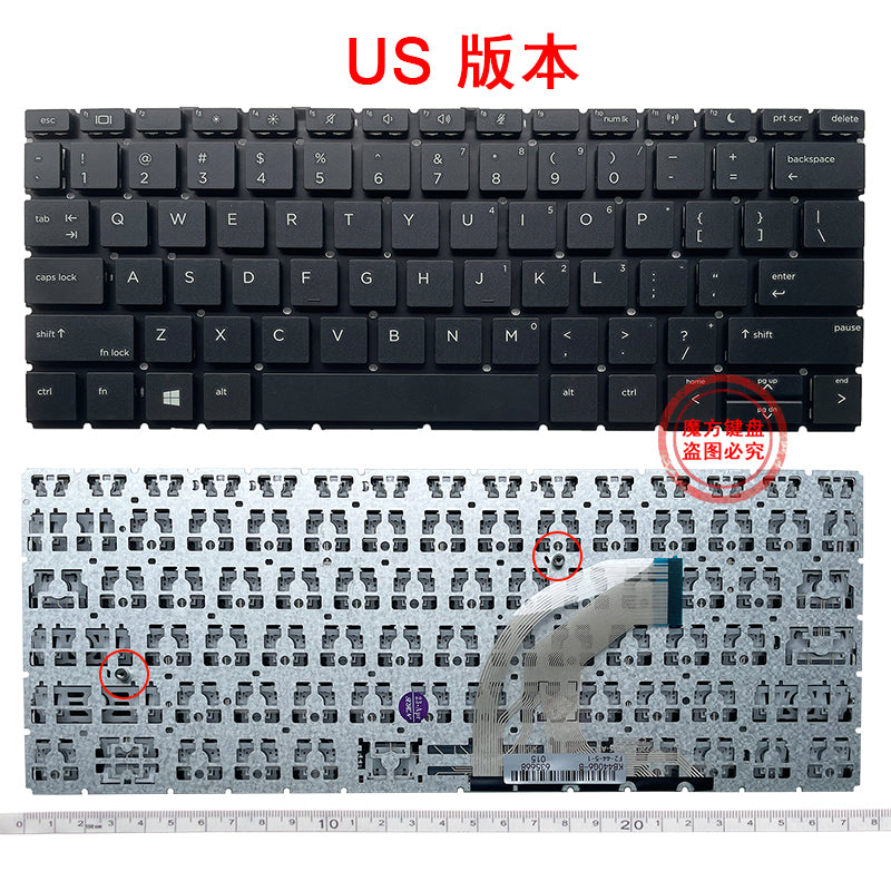 HP 430 G6 435 430 G7 HSN-Q14C Q23C klaviatura ZHAN 66 Pro 13 G2 üçün uyğundur