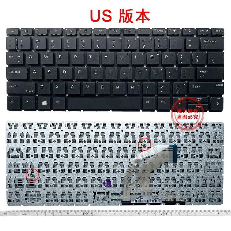 HP 430 G6 435 430 G7 HSN-Q14C Q23C klaviatura ZHAN 66 Pro 13 G2 üçün uyğundur