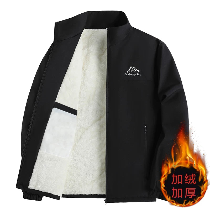 Kişilər üçün yaz və payız üst geyimləri: Dəbli və çoxfunksiyalı dayaqlı gödəkçə, külək və suya davamlı, nazik və boş forma