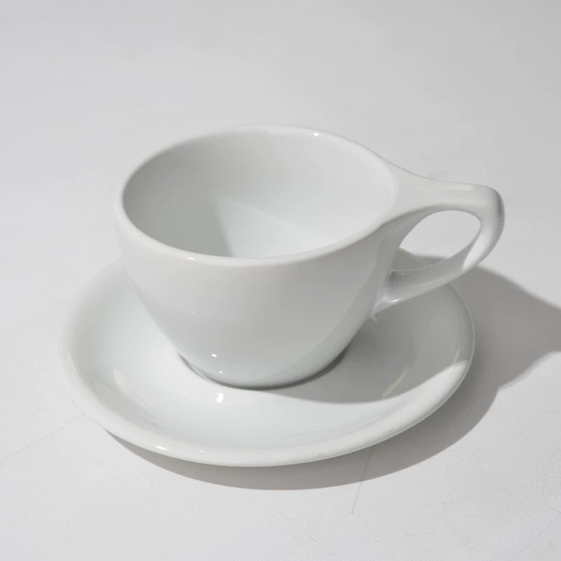 CUPSHOUSE intellektual pişik qulaqları qəhvə mağazası professional kabu latte latte art qəhvə fincanı 220/300ml