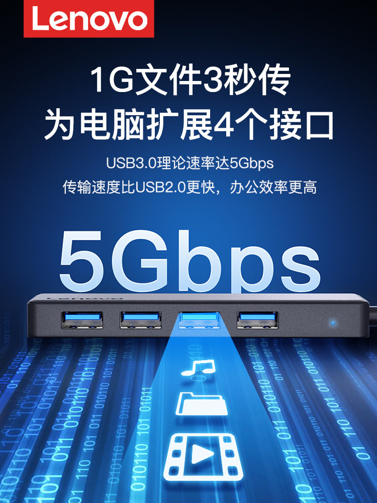 Lenovo usb genişləndirici dok ştepseli çox portlu dəst ayırıcı çox funksiyalı genişləndirici Apple Huawei notebook stolüstü kompüteri mobil telefon planşet xarici multi-interfeys uzadılması dok mərkəzi üçün uyğundur
