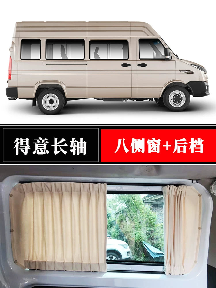 Iveco Juxing Deyu Ousheng Baodi Dongfeng Yufeng Jianghuai Xingrui RV Zamşa Avtomobil Günəş Pərdəsi