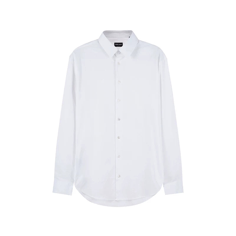 Giorgio Armani Kişi Pambıq Uzunqol Köynək 8WGCCZ97 JZ071