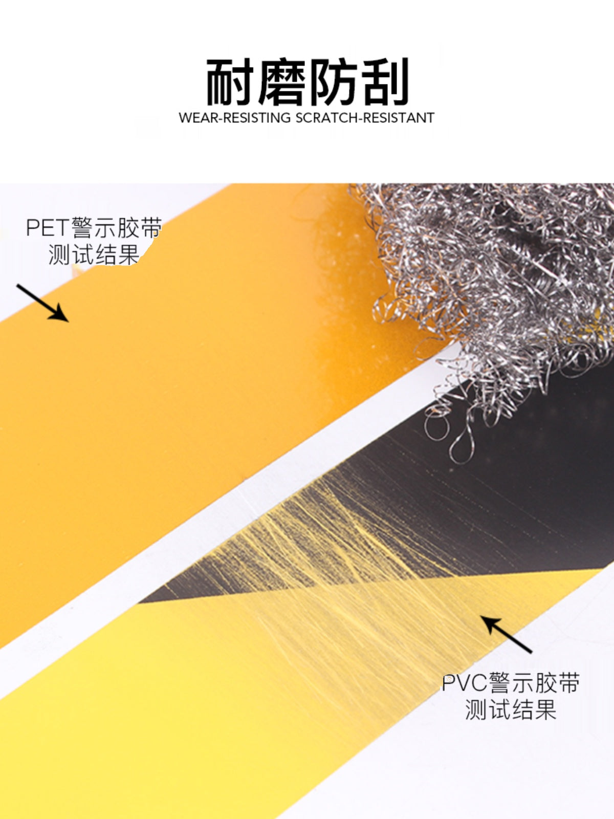 Qara və Sarı Yansıtıcı Film Heyvanlar üçün xəbərdarlıq lenti Qoruyucu təhlükəsizlik loqosu stikeri Qırmızı və ağ əlamətdar nişanlar stikerləri suya davamlı və davamlıdır