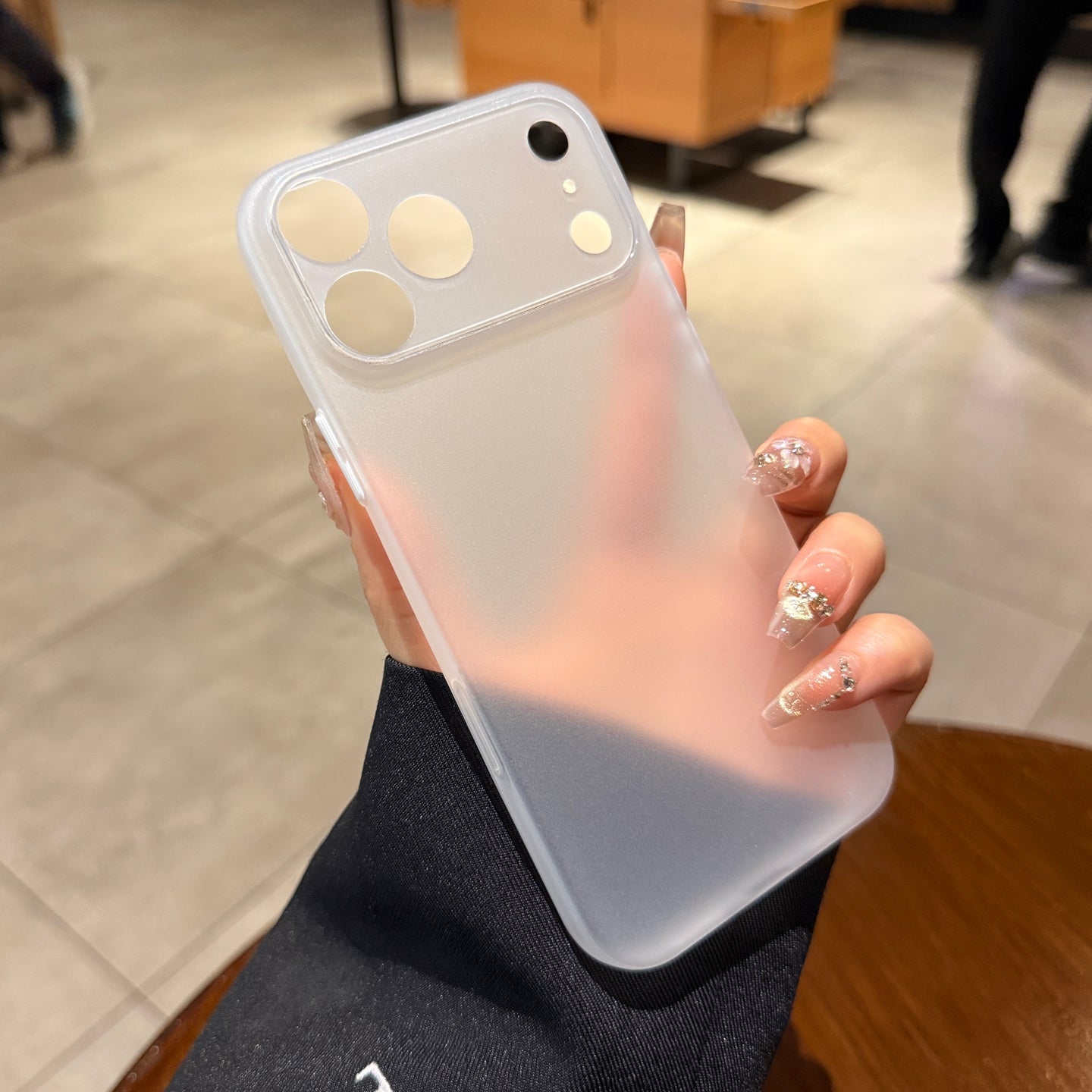 iPhone17 mobil telefon üçün uyğun ultra nazik tutqun şəffaf 17promax Apple 16pro yeni Hava yumşaq silikon 15 barmaq izinə qarşı 13 cüt 12 yüksək səviyyəli 14 kişi və qadın üstəgəl qoruyucu örtük