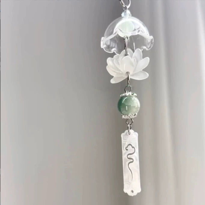 DIY Apple Wind Chime Girls' Handmade Lucky Charm Chain Phone Chain Key Chain Bag Pendant Decoration