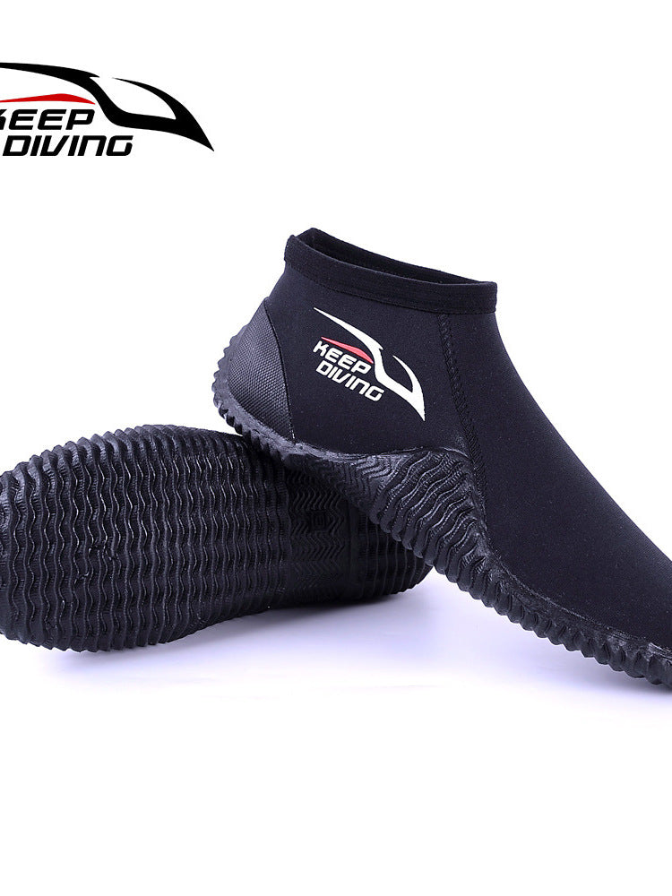 4MM neopren dekolteli dalğıc çəkmələri, yelkən ayaqqabıları, çay çimərliyində balıq ovu, motorlu qayıq, sörfinq, külək sörfinqi kanoesi