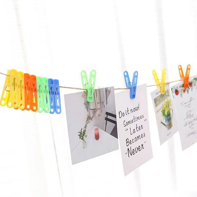 Çoxfunksiyalı paltar klipi, məişət üçün möhkəm plastik paltar klipi, küləyə davamlı və düşməyə davamlı kiçik klip, davamlı paltar qurutma corab klipi