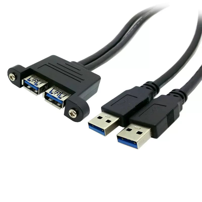 Vida deşikli ikili USB3.0 kişidən qadına uzatma kabeli, ikili USB2.0 kişidən dişiyə adapter kabeli, xarici çevirmə kabeli, mobil telefonun doldurulması, simsiz şəbəkə kartı, printer, kompüter bağlantısı, klaviatura, U disk, siçan