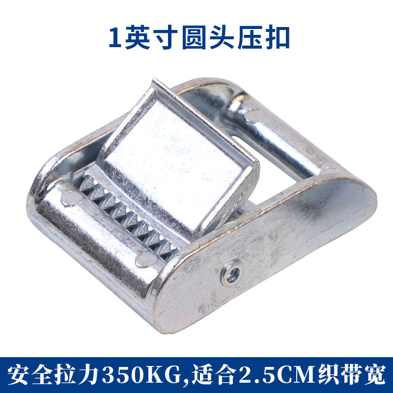 25MM sink xəlitəli pres tokası, kiçik aparat metal bərkidici toka, dəmir toka, toxuculuq tokası, yağ presi üçün sink toka