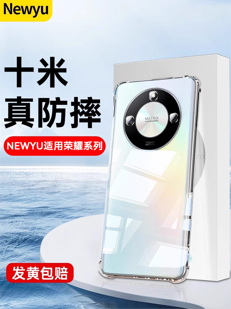 newyu Huawei Honor X70 cib telefonu qutusu x50x60 şəffaf üçün uyğundur