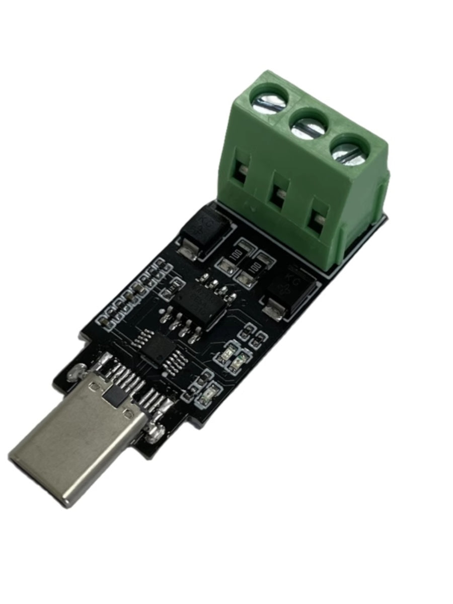Android type-c-dən 485-ə qədər modul, mobil telefon USB-si 485-ə, serial port OTG-dən 485-ə qədər, Android planşetlərini dəstəkləyir