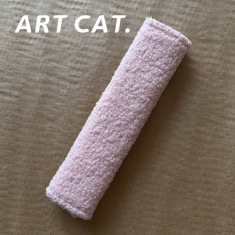 Art Cat Avtomobil Təhlükəsizlik Kəməri Çiyin Yastığı Qapağı Minimalist DIY Aşınmaya Qarşı Geyim Boğulmaya Qarşı Boyun Qoruyucu Qapaq Bütün İl Boyu Neytral