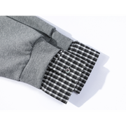 Cholisa Qadın Çiyin Açıq Sviter, Payız 2025, Dəbli Rəng Bloklayan, Boş Forma, Gündəlik, Çoxfunksiyalı Uzunqol Çiyin Açıq Top