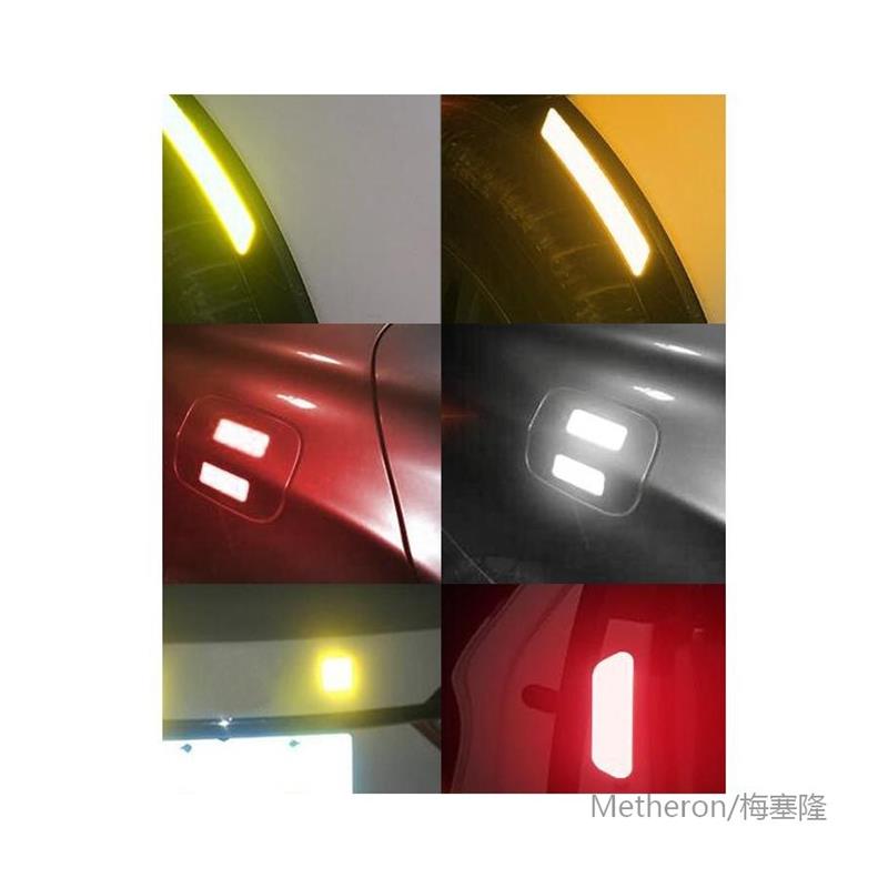 4 ədəd Avtomobil Yansıtıcı Bant Xəbərdarlıq İşarəsi Etiket Aksesuarları Ex