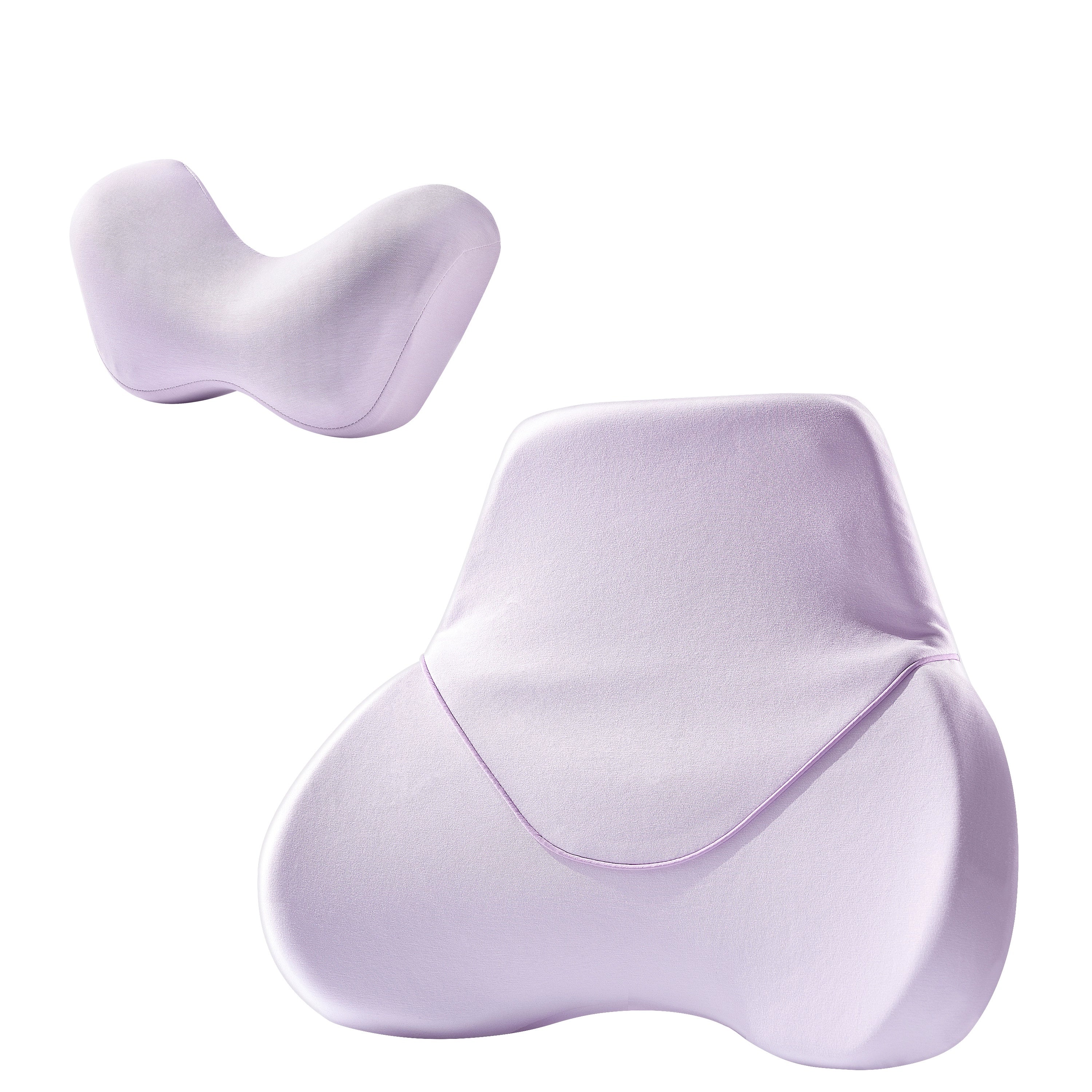 Habcaps Bell Cover Avtomobil Başlığı Bel Dəstəyi Boyun Yastığı Bel Dəstəyi Yastığı İnteqrasiya edilmiş Oturacaq Xüsusi Boyun Yastığı Erqonomik