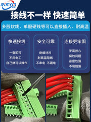 KF2EDG 3.81MM plug-in pcb terminal bloku əyilmiş düz pin + rozetka 2/3/4/5/6/7/8/9/16p