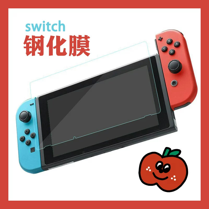 Oled Nintendo Switch açar qapağı rəngli stiker NSlite pişik pəncəsi rokçu qapağı çəhrayı və bənövşəyi joycon üçün uyğundur