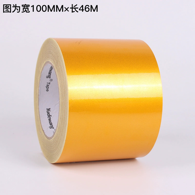 Qara və Sarı Yansıtıcı Film Heyvanlar üçün xəbərdarlıq lenti Qoruyucu təhlükəsizlik loqosu stikeri Qırmızı və ağ əlamətdar nişanlar stikerləri suya davamlı və davamlıdır