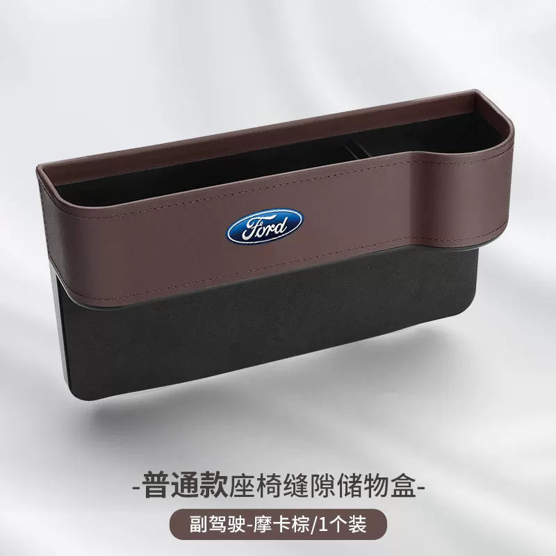 Suitable for Ford Escort, Explorer, Edge, Mondeo, Territory seat gap storage box for car interiors