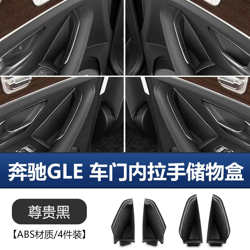 Mercedes-Benz GLE350/450 qapı saxlama qutuları və GLS450 qapı dəstəyi təşkilatçıları üçün uyğundur.