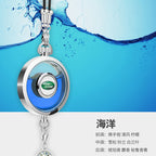 Avtomobil Ətri Avtomobil Asma Metal Qoruyucu Talisman Asma Dekorasiya Yüksək səviyyəli Avtomobil Loqosu Avtomobil Asma Efir Yağı Aromaterapiya Kulonu