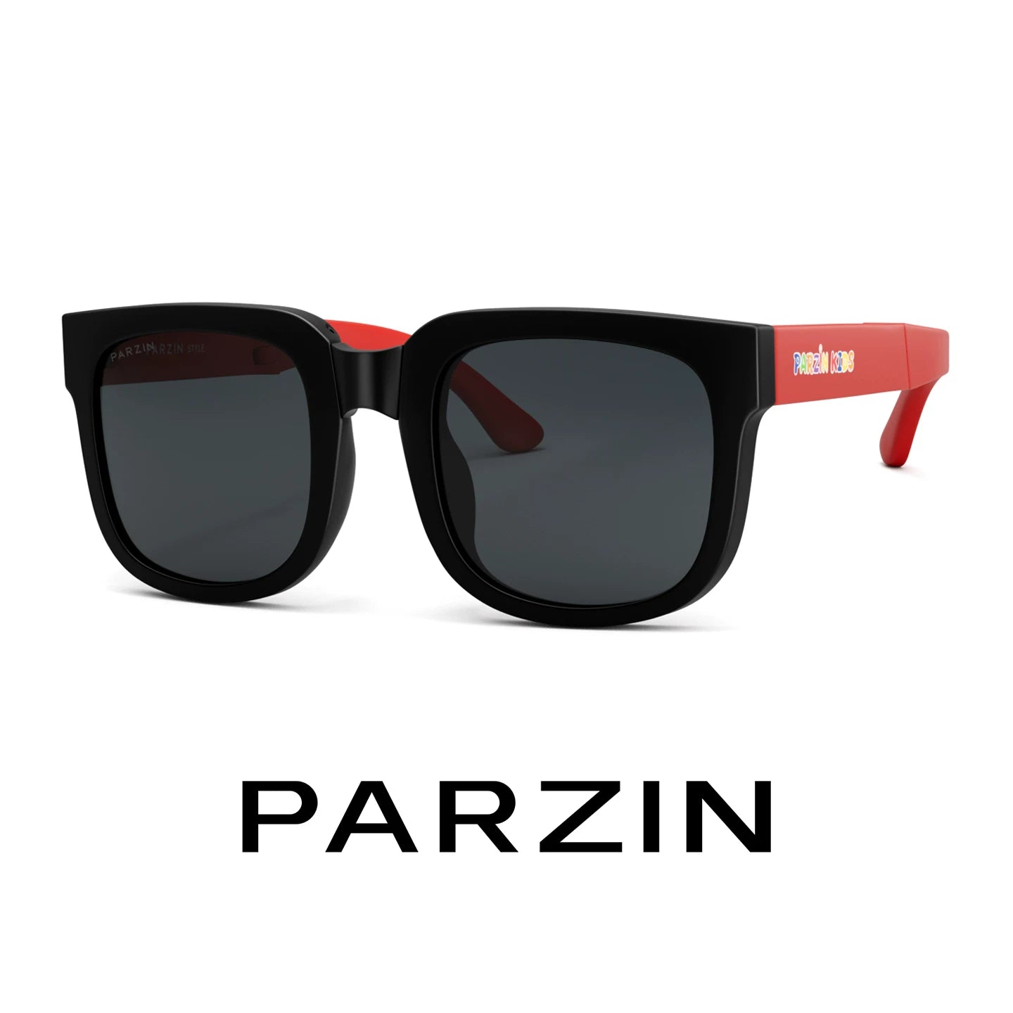 Parson Uşaq Polarizasiyalı Qatlanan Eynək Yüngül Kvadrat Çərçivə Oğlan və Qızlar üçün Göz üçün Təhlükəsiz Günəş Eynəkləri PZ21025