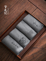 Xiyuanji ikitərəfli çay dəsmal, yüksək səviyyəli çay dəsmal, uducu çay dəsti dəsmal, sehpa, çay süfrəsi, latta, çay süfrəsi aksesuarları