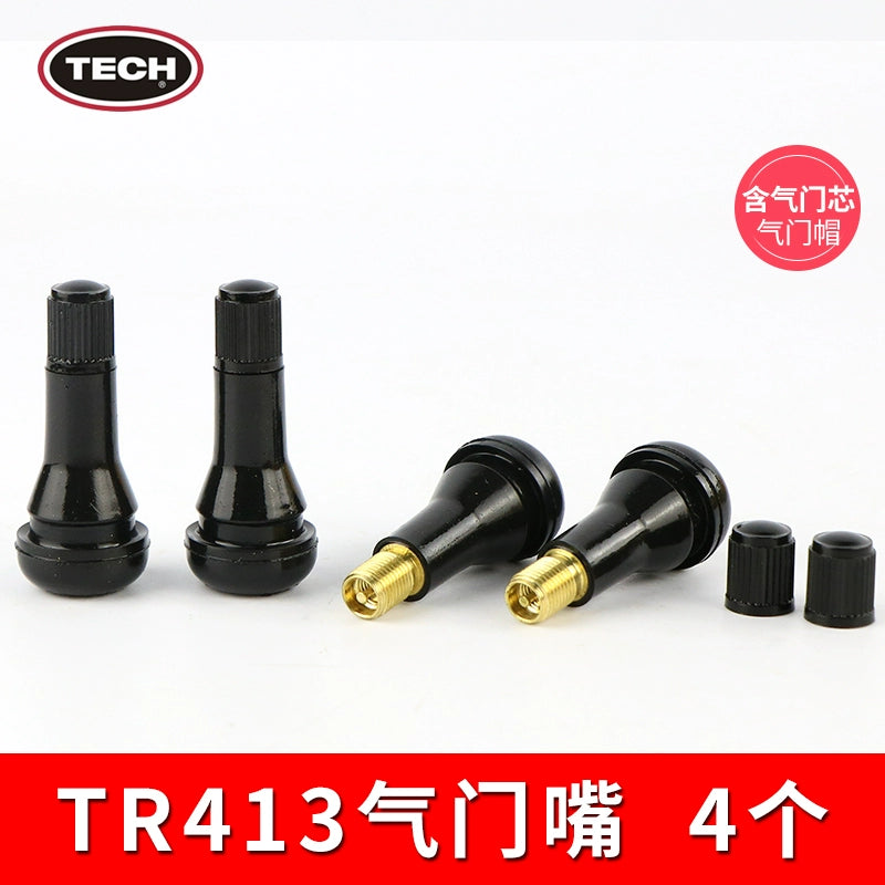 Orijinal mallar Tek rezin klapan Avtomobil təkəri Vakuum təkəri Şişmə klapan Əsas hava ucluğu TR413 414