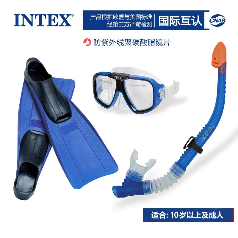 INTEX gözlük maskası uşaq üzgüçülük eynəyi su maskası dalğıc eynəkləri yüksək dəqiqlikli duman əleyhinə miopiya