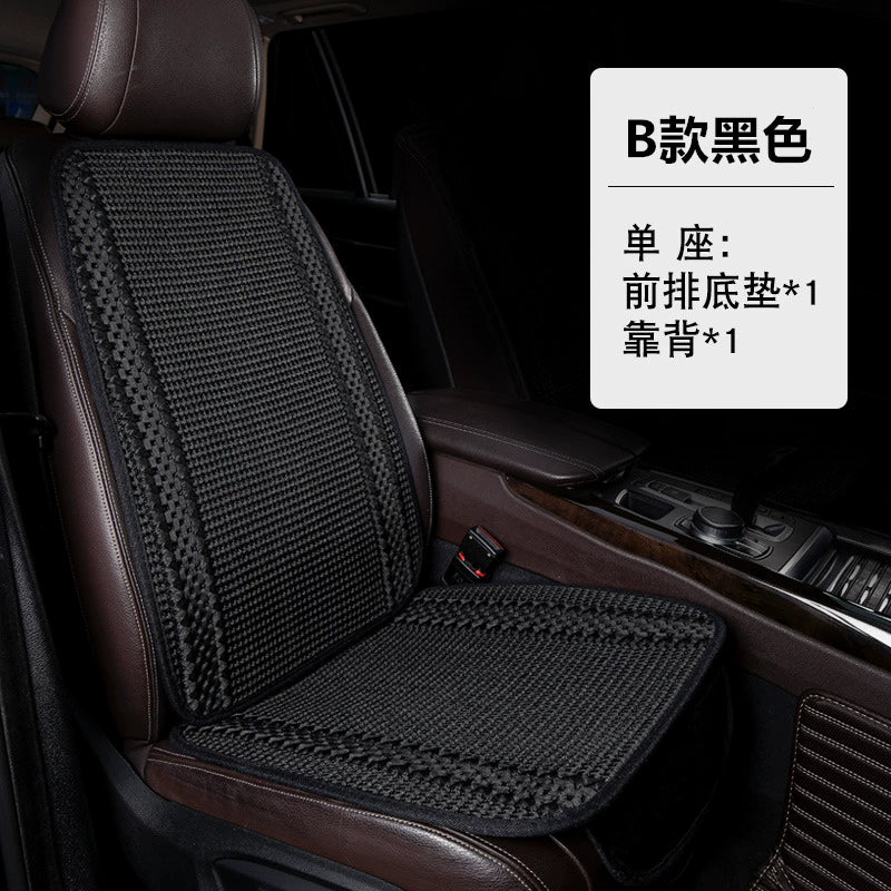 Avtomobil Oturacaq Yastığı Tək Parça Əsas Sürücü Oturacağı Tək Sürücü Otağı Tək Oturacaq Örtüsü Buz İpək Kətan Bütün İl Boyu Neytral Kreslo Yastığı