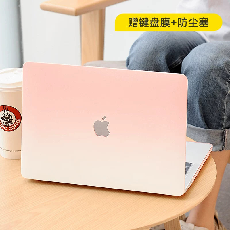 Apple kompüteri üçün uyğundur macbook 14 düymlük notebook qoruyucu qutusu air15 korpus pro16 tutqun və nazik yeni M4M3M5 filmə davamlı, cızıqlara davamlı, neo aşınmaya davamlı və çirklənməyə qarşı 13