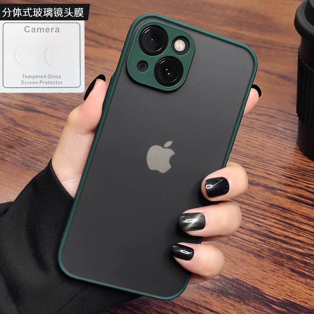 Apple 17 mat düşməyə qarşı hər şey daxil 15 cib telefonu qutusu 16 PROMAX silikon 12 sadə iphone 14 PROMAX inkişaf etmiş 13 yumşaq kənar 11/XSMAX tutqun XR/78P/mini/SE üçün uyğundur
