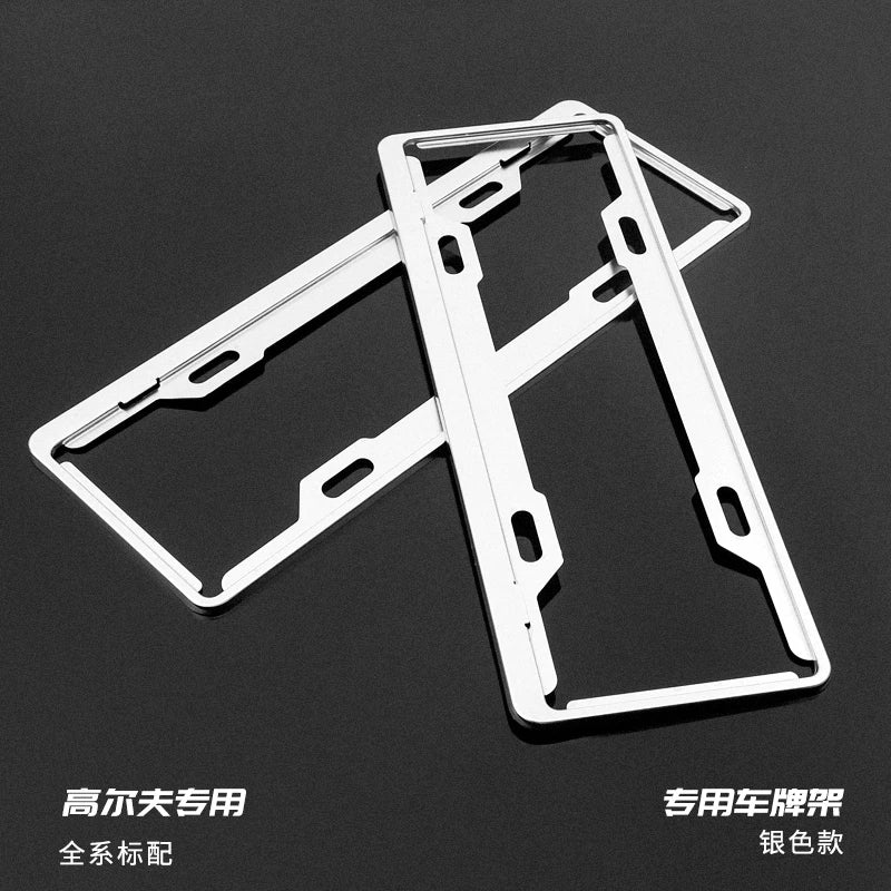 Volkswagen Golf 7/7.5/8 Special License Plate Frame for New Traffic Regulations, GTI/R-Line/Pro Modified License Plate Frame