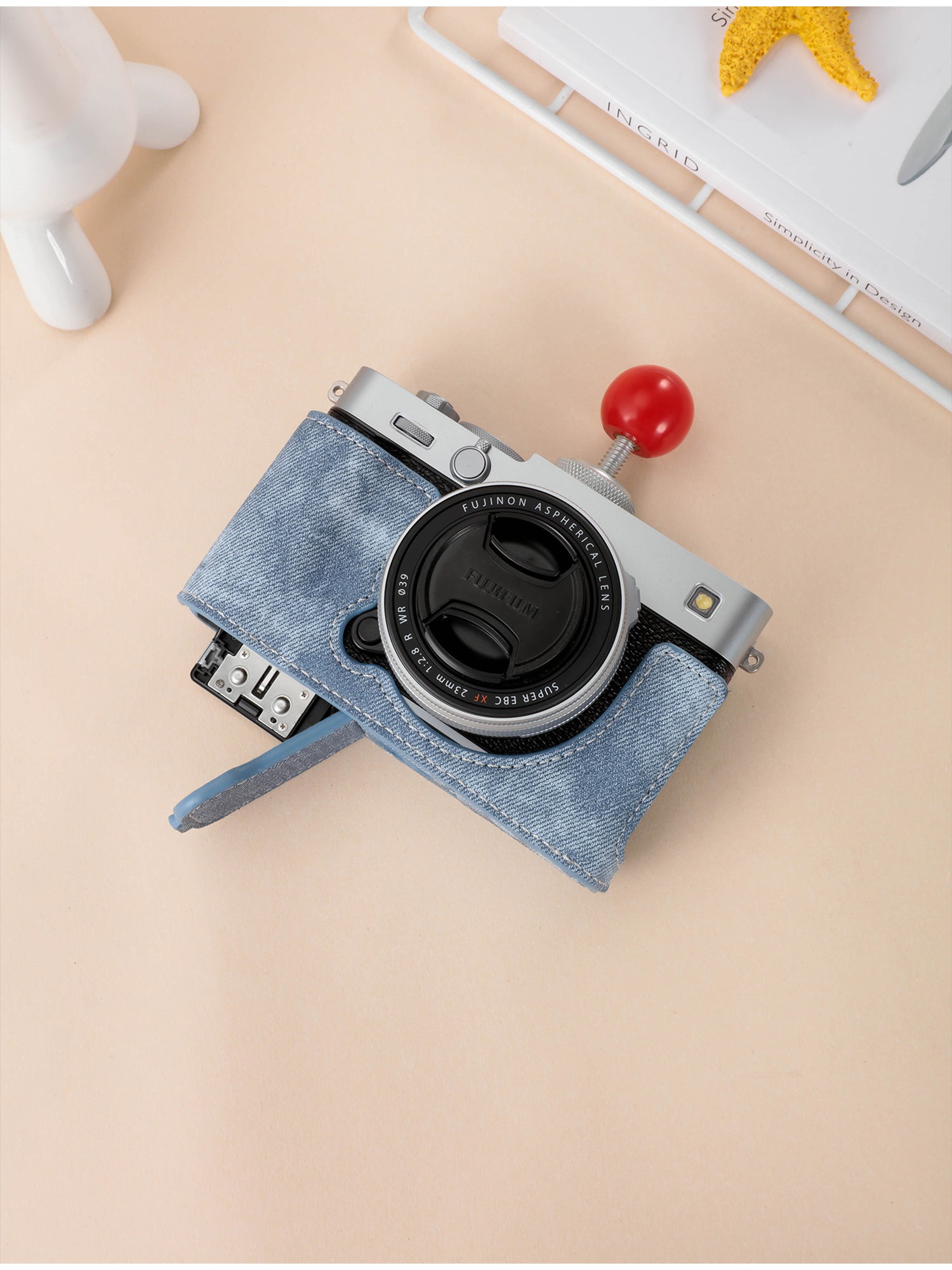 Fuji XE5 kamera çantası XT30 üçüncü nəsil qoruyucu qutu ikinci nəsil dəri qutu XM5XT50XS20XT5X100Vi bazası