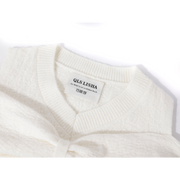 Chola Lisa Milad və Yeni il üçün qırmızı trikotaj donu Qış geyimi yüksək səviyyəli fransız bantlı sviter ətək qadın