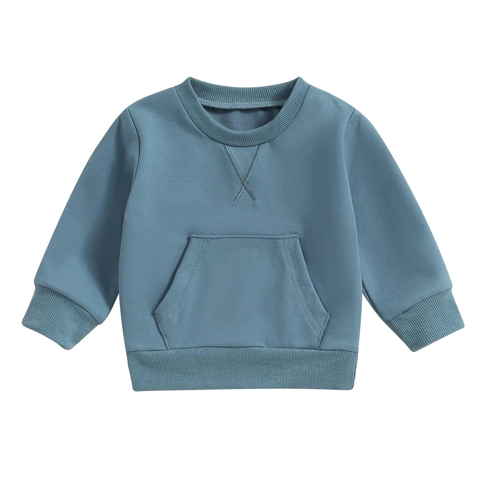 Bərk Təsadüfi Uşaq Sweatshirt Payız Qızlar Oğlanlar Geyimləri Uzun Sl