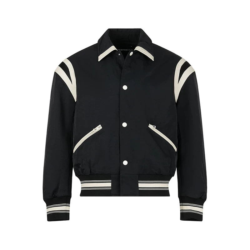 Armani EA Payız/Qış Kişi Loqolu Naxışlı Sırınmış Gödəkçə 6R1BZ2 1NZOZ