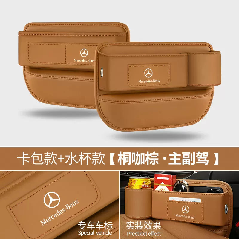 Mercedes-Benz GLE/GLC/GLA/A-Class/C-Class/S-Class/E-Class Seat Gap Storage Box - Original Car Color Storage Box