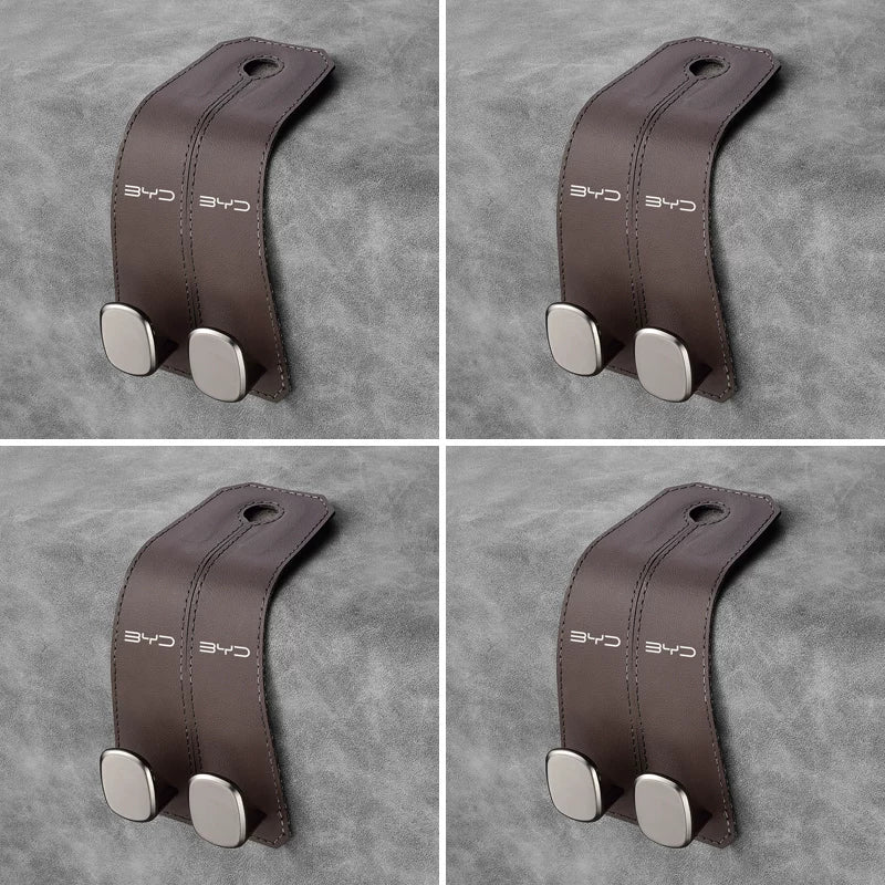 BYD Han/EV Song Tang Qin avtomobil oturacağının arxa qarmaqları, avtomobil salonu aksesuarları üçün uyğundur.