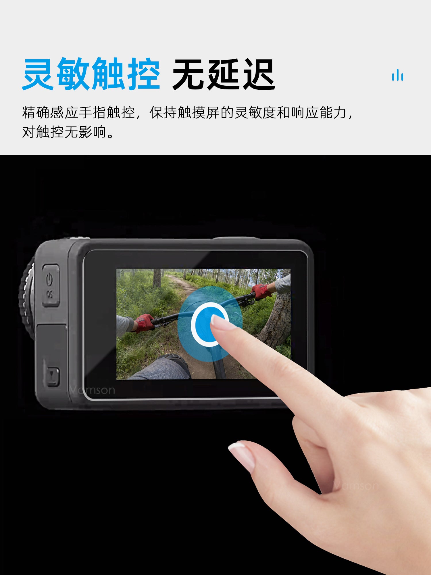 DJI Action5 Pro/4/3 hərəkət kamerası temperli film aksesuarları üçün uyğundur sinə kəməri kürək çantası klipi saxlama çantası selfi çubuğu ştativ avtomobil sorma fincanı açıq havada sürmə motosikleti üçün braket