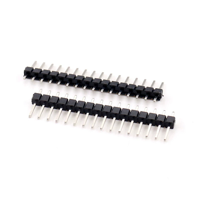 Tək sıra sancaqlar 2.54MM aralıq 1*2/3/4/5/6/7/8/10/12/20/30P mis sancaq başlığı 40P sancaqlar