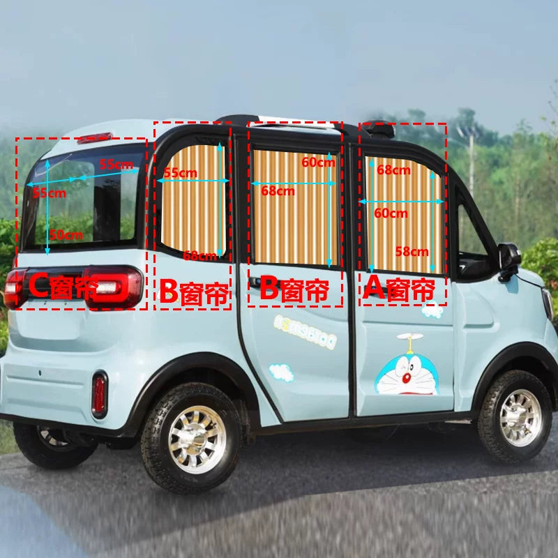 Shenghao A8 Elektrikli Dörd Təkərli Nəqliyyat Vasitəsi Günəşdən Qoruyucu Pərdə, Dörd Qapılı Yeni Enerji Günəşdən Qoruyucu Pərdə, UB Qoruyucu Yol Qaranlıq Pərdəsi